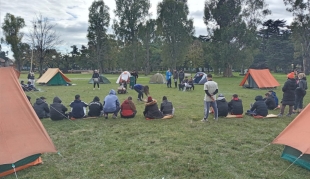 Primer campamento del año del Nivel Superior